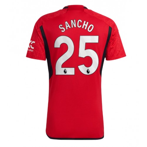 Manchester United Jadon Sancho #25 Domaci Dres 2023-24 Kratak Rukav